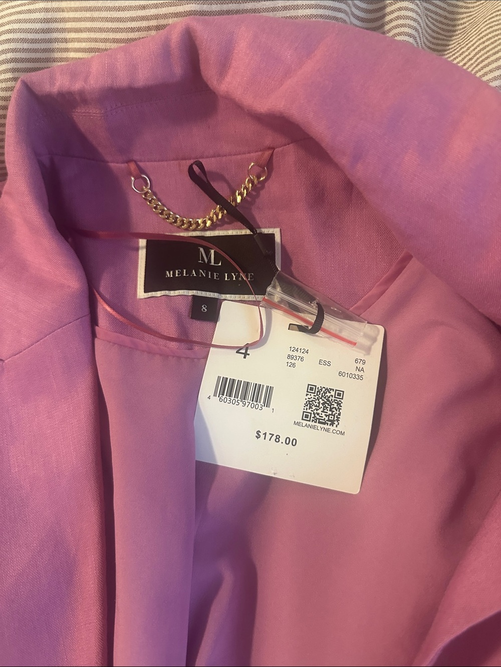 Melanie lyne Cropped linen blend Ankle suit - Picture 11 of 12